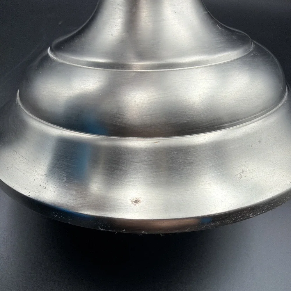Pottery Barn Silver Brushed Nickel Jewelry Stand‎ 17.5